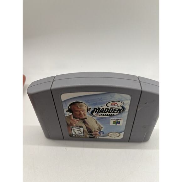 Madden 2000 Cartridge Only Cleaned & Tested N64 Nintendo 64 - Picture 5 of 5